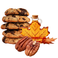 Cookies noci pecan e acero