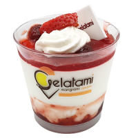 Panna e fragola